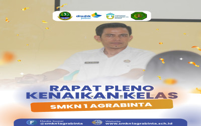 Rapat Pleno Kenaikan Kelas SMKN 1 Agrabinta